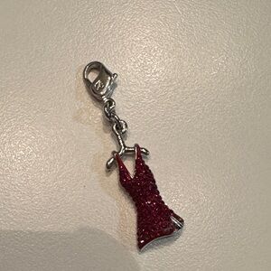 Rare Swarovski Red Dress Charm